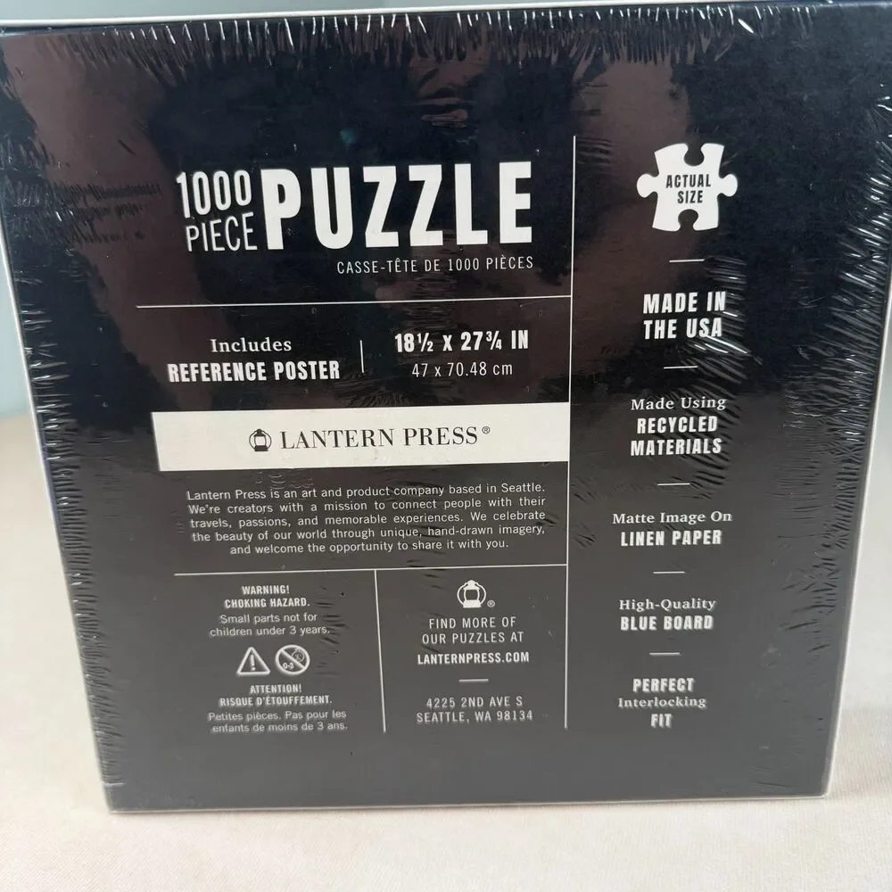 Lantern Press Sequoia National Park Kaweah River 1000 Pc Puzzle Sealed USA New